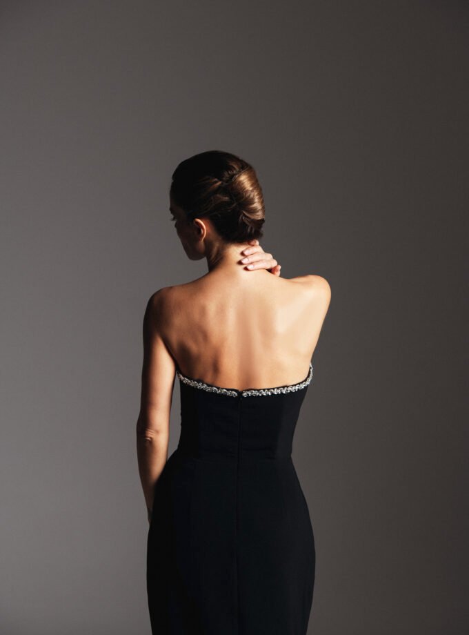 Embellished long dress